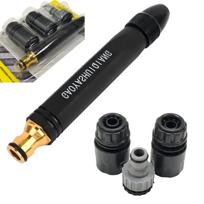 Garden High Pressure Water Spray Gun Kit Quick Connector Fitting Set for Car Washing Lawn Irrigation Household Cleaning