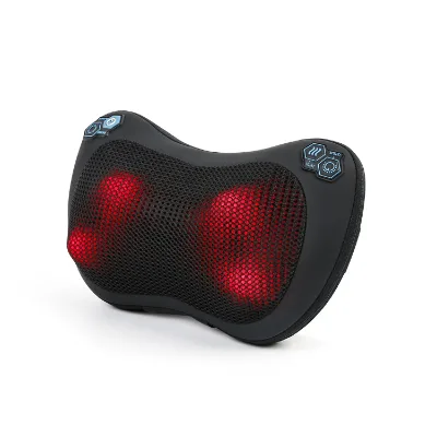 Intelligent Heating Electric Kneading Shoulder Neck Back Body Relaxation Pressure Relief Massage Pillow Car Office Available
