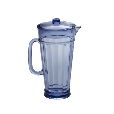 Blue Acrylic Tableware Water Pitcher