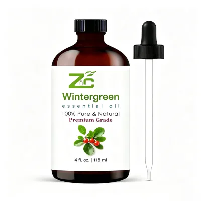 Factory Direct Wholesale Wintergreen Essential Oil for Massage Therapy Handmade Cosmetics and Daily Skincare
