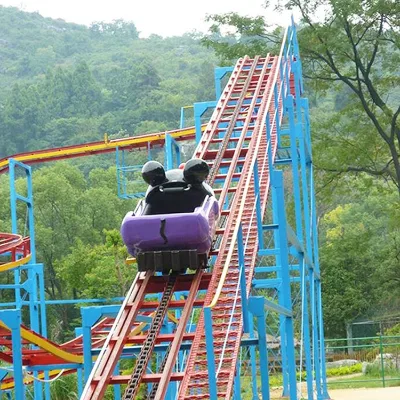 Happy Kids Game Amusement Park Ride Thrilling Roller Coaster for Sale