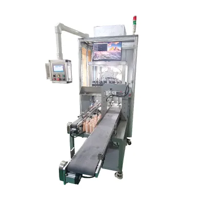 New Condition Automatic Vision Inspection System for Cosmetic and Packaging Bottles with Appearance Defect Detection