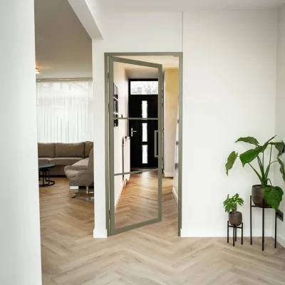 Stalen Glasdeur Industriele Stijl Loftdeur Voor Moderne Woning