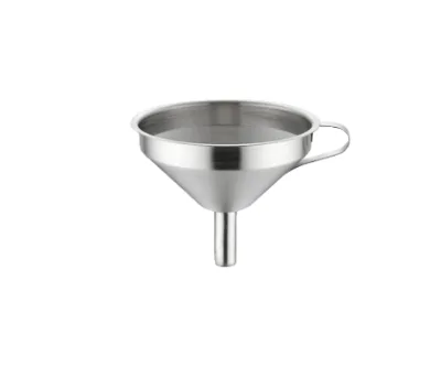 Thickened Multi-purpose Stainless Steel Funnels, Traditional Chinese Funnels, Oil, Residue, and Wine Funnels