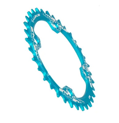 LUNJE Bicycle Positive and Negative Tooth Platter 104BCD 32T/34T/36T/38T/40T Mountain Bike Single Speed Tooth Discs