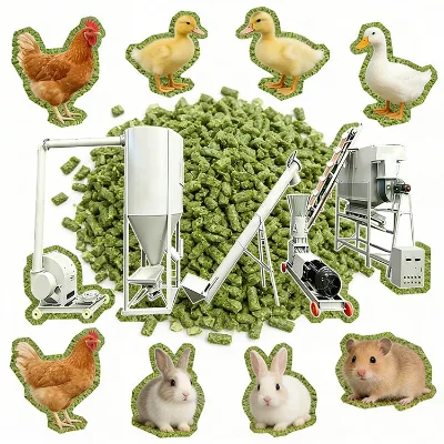 Uniform Pellet Feed Line with Counterflow Cooler High Pellet Durability Index Consistent Quality