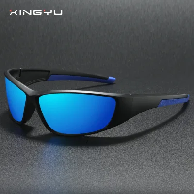 Men's Series 451 Sports Sunglasses Polarized Blue Lenses for Driving and Cycling Driver Glasses