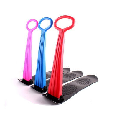 Foldable Thickened HDPE Material Ski Sledge Plough Snow Sled for Adult Ski Car Rowing Board