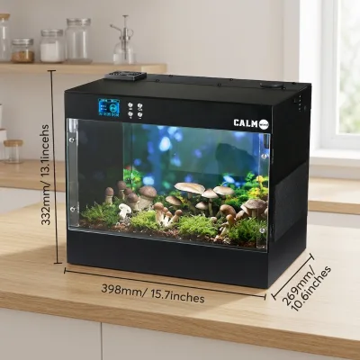 Auto Mushroom Grow Chamber Smart Grow Box LED Grow Light Home Mushroom Cultivation Kit for Mushroom Monotub Growing Kit