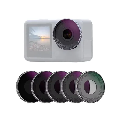 NEEWER 5 Pack ND/CPL Filter Set Camera Lens Filter Action Camera Lens Filter for Osmo Action 3