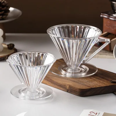 Coffee Dripper Reusable Pour Over Coffee Maker With Handle Slow Brewing Coffee Pour Over for Cafe Travel Home&Offices