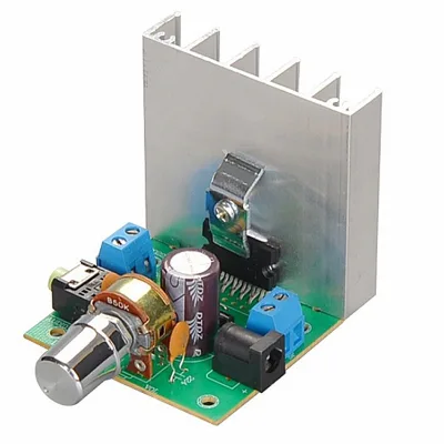 The New DX-7266 14W Amplifier Board with Two Channels and No Noise 12V Finished Amplifier Board
