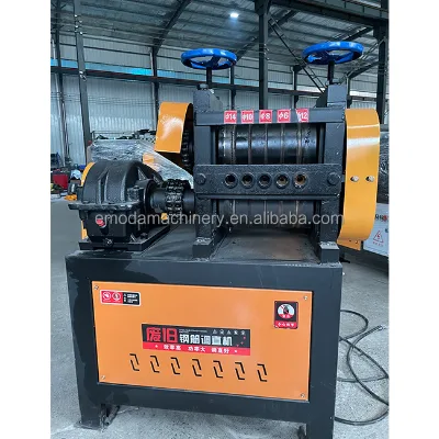 Aluminum Steel Bar Straightener Two Roll Waste Wire Straightening Machine for Sale