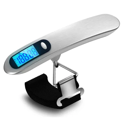 Stainless Steel Hand Luggage Electronic Scale Portable Express Electronic Scale Digital Luggage Scale 50kg