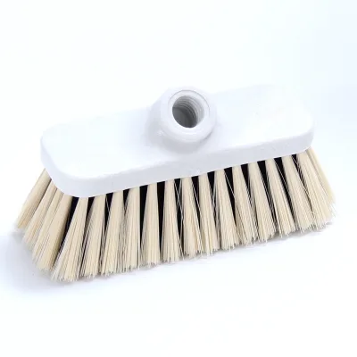 Factory High Quality Hand Push Plastic Floor Brush Cleaning Tools Push Broom Road Zoo Sweeping