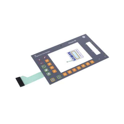 ZDX Light Embossed 25*25mm PET/PC Snap Printing Soft Flexible Film Membrane Switch Keypads Water-proof/Dust-proof ISO Certified