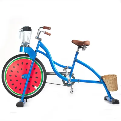EXI Hot Selling Blue Beach Cruiser Advertising Vlo Smoothie Bike for Adults Customized