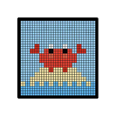 LED Pixel Display 32x32 Programmable Pixel Art Kids APP Control Digital Clock Gaming Accessories Fun Text Desk/Wall Smart Lights