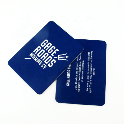 Custom drink paper coasters Beer Coasters Cup Absorbent Daily Paper Coasters