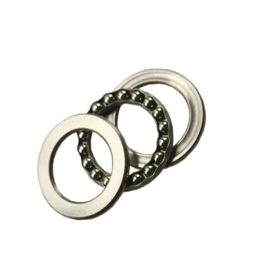 Miniature Chrome Steel Thrust Ball Bearings Single Row High Load Capacity Standard Profile P4 Precision 51100 Series 2000N