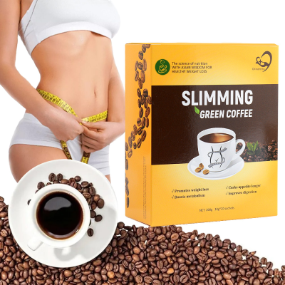 Chinaherbs Slim Diet Green Coffee Natural Slimming Weight Loss Instant Coffee Meal Replacement Powder Fit Weight Control Coffee