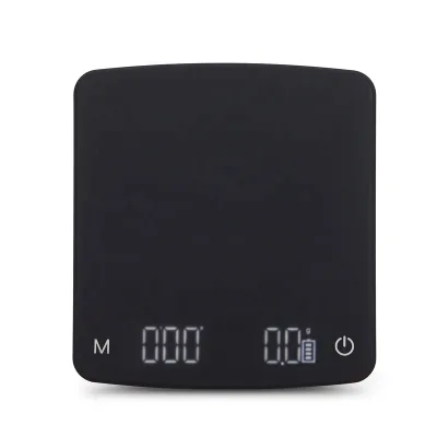 Z 2kg/0.1g Anti-slip Silicone Usb Charge Digital Coffee Scale With Timer S1