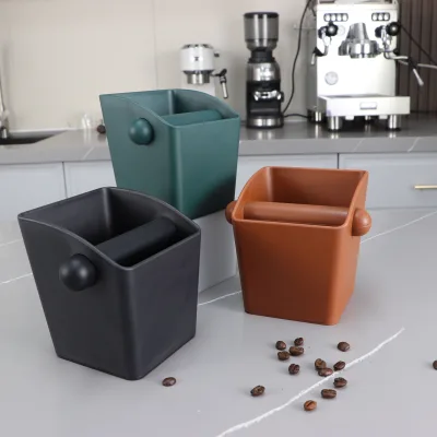ABS Coffee Knock Bin Coffee Grounds Bucket Slag Bin Espresso Knock Box Coffee Recycling Box  Espresso Accessories