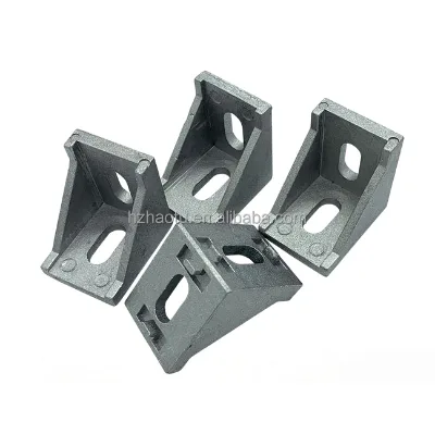 Right Angle Connecting Block t Slot Bracket Galvanized Angle Bracket