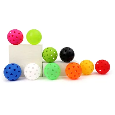 Outdoor Toy Ball Factory Direct 40 Holes 74mm Rotational Plastic Injection Molding for Peak Ball Outdoor Toy Ball
