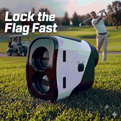 Professional Golf Rangefinder Smart Distance Calculation Angle Measurement Ergonomic Body Case