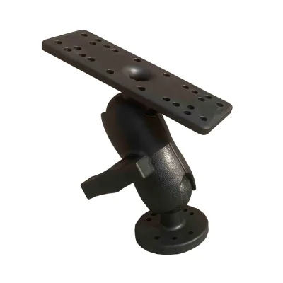 360 Degree Kayak Boat Accessories Swivel Fish Finder Mount Base Universal Mounting Plate