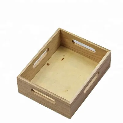 Wholesale Unfinished Wooden Chocolate Tray
