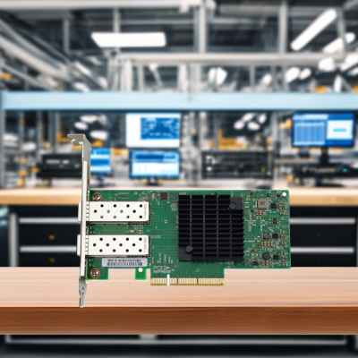 Mellanox MCX4121A-ACAT ConnectX4 Network Interface Card 25GBE Dual Port SFP28 PCle3.0 X8 Board Server Network Card