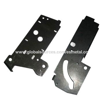 Brackets, black anodized, steel-plate, press part, metal stamping,stamping parts,bending metal parts