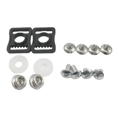 High Impact Plastic J-Clips for Hockey Helmet Face Mask Attachment
