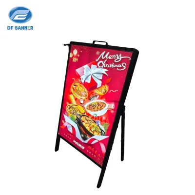 Heavy Iron Vertical 60x90cm LED Pavement Sign for Retail Shop Signage
