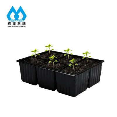 6 12 Cell Holes Seed Germination Tray Seed Starting Starter Tray Plant Growing Trays Seedling Cups