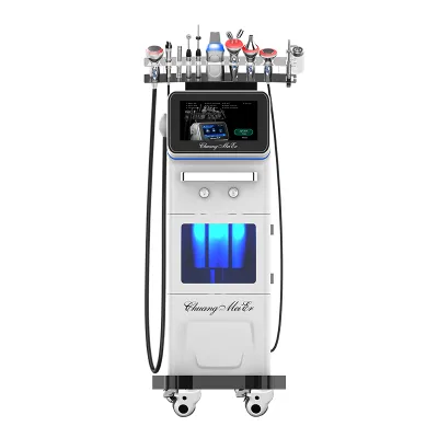 Hot Sale 10 in 1 Multifunctional Microdermabrasion Facial Cleaning Machine for Skin Tightening