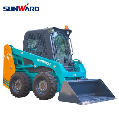 SUNWARD SWL2820 Mini Wheel Loader Equipped with an ISO Pilot Control System and Hydrostatic System