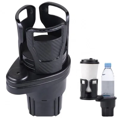 New Life Multifunctional Car Cup Holder Dual Cup Stand Adjustable Auto Accessories Organizer for Interior Drinking Interior