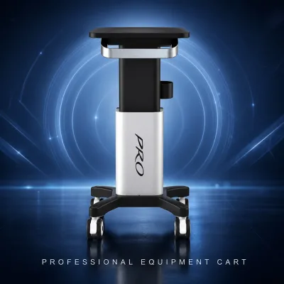 Beauty Salon Instrument Cart Medical Beauty Equipment Mobile Bracket Small Bubble Spectrometer Storage Base Tool Cart ABS