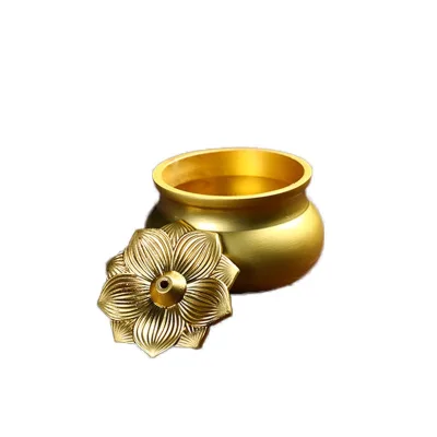 Hot Sale Copper Stick Incense burner New Mini Metal Sandalwood Incense Small Incense Holder