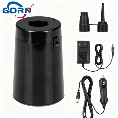 2022 New Guorun USB Rechargeable Air Pump Mini Outdoor Camping Electric Pump