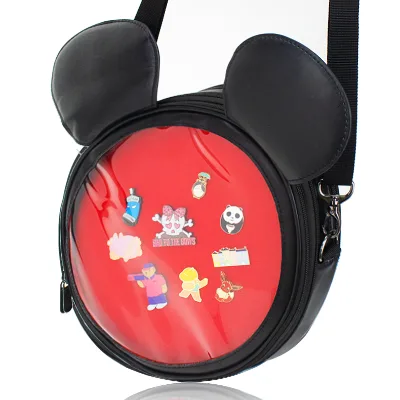 Custom Logo High Quality Leather Girls Cute Animal Shape Crossbody Backpack Custom Ita Bag Manufacturer