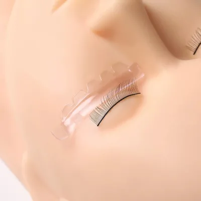 DIY Eyelash Perming Pads Mega Perm Rod Roller No Glue Needed on Eyelid Silicone Guard Lifting Eyelashes up