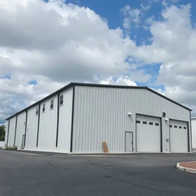 Chinese Prefabricated Steel Structure Workshop Ready-Made Warehouse Construction Materials Light Build ASTM CNSS Brand Q355