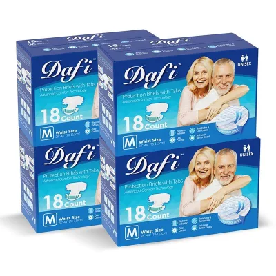 Oem Odm High Quality Dry Surface Free Sample Clothlike Disposable M Size Adult Waterproof Diaper
