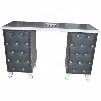 Brown De Simple bar Equipment Foldable Used Manicure Professional Baby Pinkportable Mincure Salon Funiture Triple Nail Table
