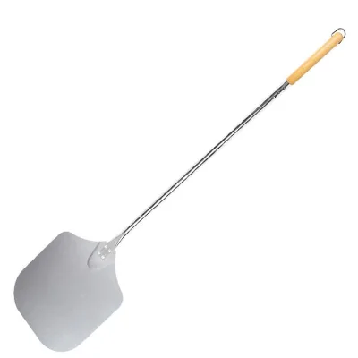 2025 12" Aluminum Turning Pizza Peel with 45 inch long handle Pizza Bread Peel