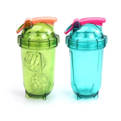 500ml Pre & Post Workout Stainless Steel Protein Mixing Ball Shake Cups with Logo
